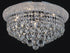 CWI Lighting Empire 8 Light Flush Mount With Chrome Finish Model: 8001C20C