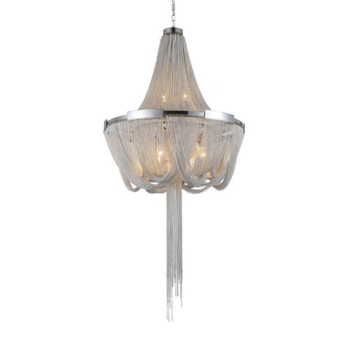 CWI Lighting Enchanted 6 Light Down Chandelier With Chrome Finish Model: 5653P20C