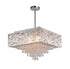 CWI Lighting Eternity 9 Light Chandelier With Chrome Finish Model: 1032P18-9-601-S