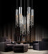 CWI Lighting Extended 9 Light Multi Light Pendant With Chrome Model: 5081P20C-R