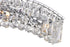 CWI Lighting Glamorous 5 Light Down Chandelier With Chrome Finish Model: 8004P30C-A (CLEAR)