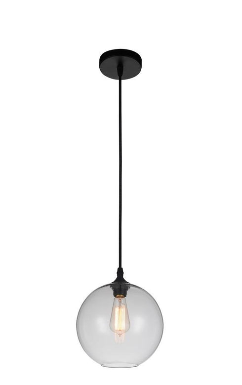 CWI Lighting Glass 1 Light Down Mini Pendant With Transparent Model: 5553P10-CLEAR