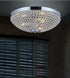 CWI Lighting Globe 6 Light Bowl Flush Mount With Chrome Finish Model: QS8357C20C
