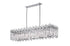 CWI Lighting Henrietta 10 Light Chandelier With Chrome Finish Model: 1065P47-10-601-RC