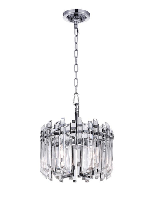 CWI Lighting Henrietta 4 Light Chandelier With Chrome Finish Model: 1065P16-4-601