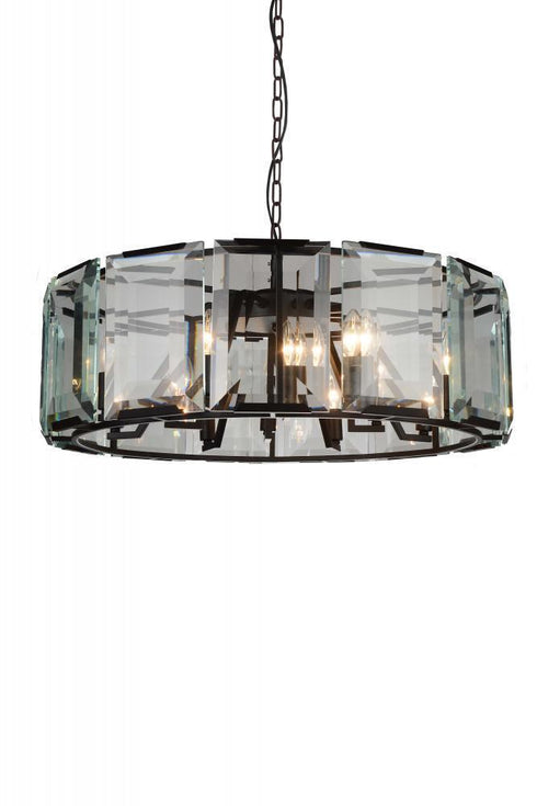 CWI Lighting Jacquet 12 Light Chandelier With Black Finish Model: 9860P31-12-101