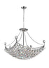 CWI Lighting Jasmine 8 Light Down Chandelier With Chrome Finish Model: 8041P20C-S