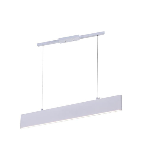 CWI Lighting Krista LED Chandelier With Satin White Finish Model: 7145P25-1-266-RC