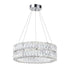CWI Lighting Madeline LED Chandelier With Chrome Finish Model: 1044P20-601-R-2C
