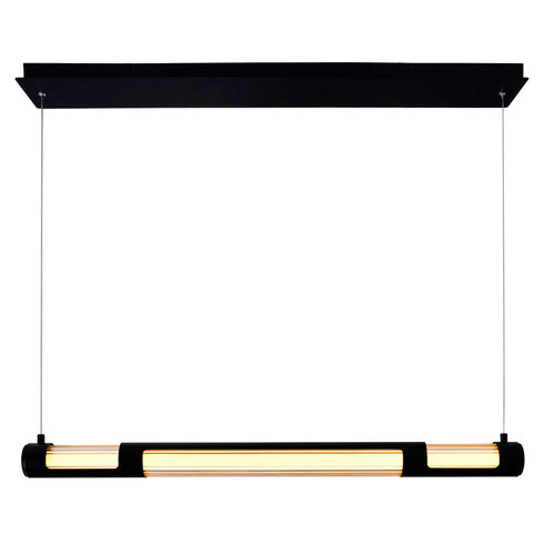 CWI Lighting Neva 36 Inch LED Integrated Black Mini Model: 1343P36-101-B