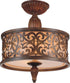 CWI Lighting Nicole 3 Light Drum Shade Flush Mount With Brushed Model: 9807C14-3-116