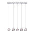 CWI Lighting Perrier 5 Light Multi Light Pendant With Chrome Model: 5444P28C-RC