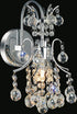 CWI Lighting Princess 1 Light Wall Sconce With Chrome Finish Model: 8012W8C