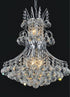 CWI Lighting Princess 10 Light Down Chandelier With Chrome Finish Model: 8012P24C