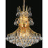 CWI Lighting Princess 10 Light Down Chandelier With Chrome Finish Model: 8012P24C