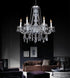 CWI Lighting Princeton 6 Light Down Chandelier With Chrome Finish Model: 8023P24C-6