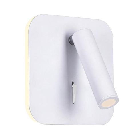 CWI Lighting Private I LED Sconce With Matte White Finish Model: 1242W6-103