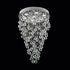 CWI Lighting Rain Drop 7 Light Flush Mount With Chrome Finish Model: 6601C20C