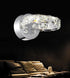 CWI Lighting Ring LED Wall Sconce With Chrome Finish Model: 5080W7ST
