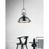 CWI Lighting Show 1 Light Down Pendant With Chrome Finish Model: 9602P16-1-601