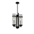 CWI Lighting Sierra 2 Light Up Mini Pendant With Black Finish Model: 9827P11-2-101