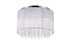 CWI Lighting Spring Morning 6 Light Drum Shade Flush Mount With Chrome Model: 5319C14C-R