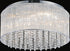CWI Lighting Spring Morning 9 Light Drum Shade Flush Mount With Chrome Model: 5319C20C-R