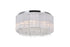 CWI Lighting Spring Morning 9 Light Drum Shade Flush Mount With Chrome Model: 5319C20C-R