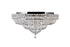 CWI Lighting Stefania 21 Light Bowl Flush Mount With Chrome Finish Model: 8003C36C
