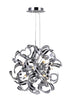CWI Lighting Swivel 12 Light Chandelier With Chrome Finish Model: 5067P19C