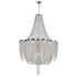 CWI Lighting Taylor 10 Light Down Chandelier With Chrome Finish Model: 5480P22C