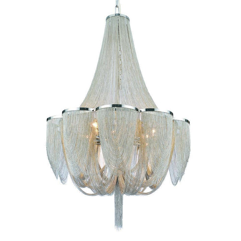 CWI Lighting Taylor 18 Light Down Chandelier With Chrome Finish Model: 5480P34C