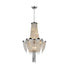 CWI Lighting Taylor 7 Light Down Chandelier With Chrome Finish Model: 5480P14C