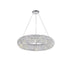 CWI Lighting Veronique 8 Light Chandelier With Chrome Finish Model: 1057P24-8-601