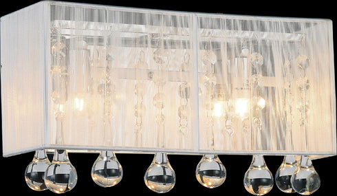CWI Lighting Water Drop 3 Light Vanity Light With Chrome Finish Model: 5005W18C-RC (W)
