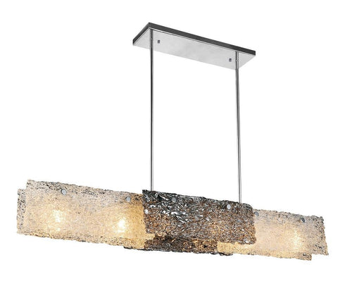 CWI Lighting Wilma 6 Light Down Chandelier With Chrome Finish Model: 5640P44C-RC