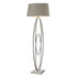 D2416 Dimond 62" Hanoverville Polished Nickel Floor Lamp