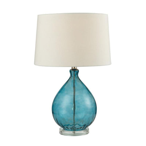 D2692 Dimond Wayfarer Collection 24" Teal Glass Table Lamp