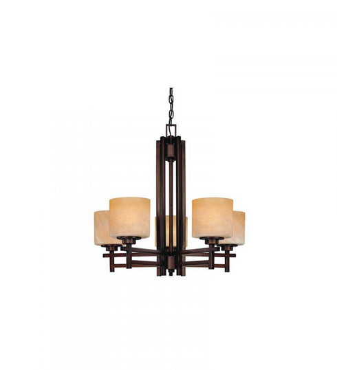 Dolan Designs Roxbury 5 Light Chandelier English Bronze Model: 2810-133