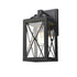 DVI Lighting County Fair Small Sconce Model: DVP43371BK+IW-CL