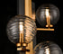 DVI Lighting Tropea 3 Light Sconce Model: DVP40499BR+GR-RPG