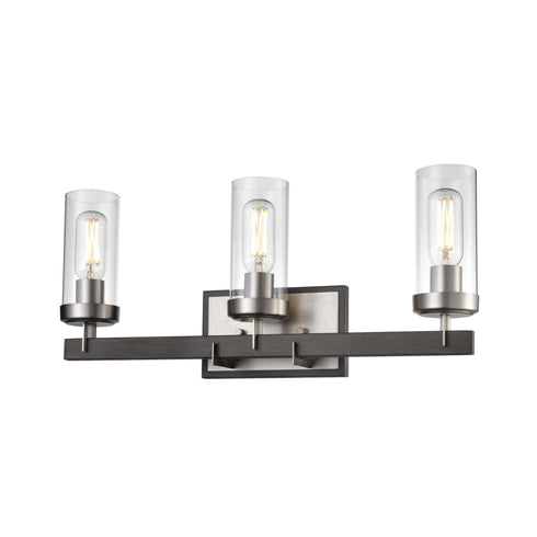 DVI Lighting Okanagan 3 Light Vanity Model: DVP38643GR+IW-CL