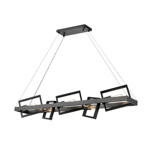 DVI Lighting Northwest Passage 5 Light Linear Model: DVP45202MF+GR