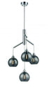 DVI Lighting Andromeda 4 Light Chandelier Model: DVP34724CH-CL