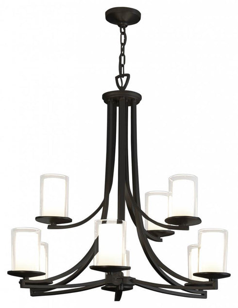 DVI Lighting Essex 31 Inch Chandelier Model: DVP9029CH-OP