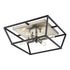 DVI Lighting Cabot Trail 4 Light Flush Mount Model: DVP43811GR