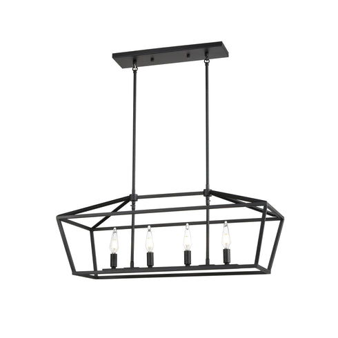 DVI Lighting Cabot Trail 4 Light Linear Model: DVP43802GR
