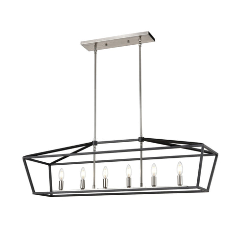 DVI Lighting Cabot Trail 6 Light Linear Model: DVP43804GR