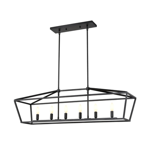 DVI Lighting Cabot Trail 6 Light Linear Model: DVP43804GR