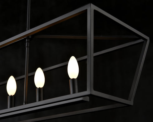 DVI Lighting Cabot Trail 6 Light Linear Model: DVP43804GR